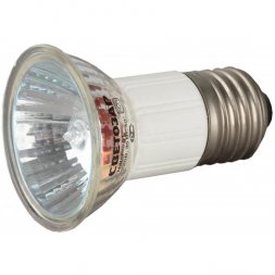 Лампа галогенная СВЕТОЗАР с защитным стеклом, цоколь E27, диаметр 51мм, 50Вт, 220В SV-44845
