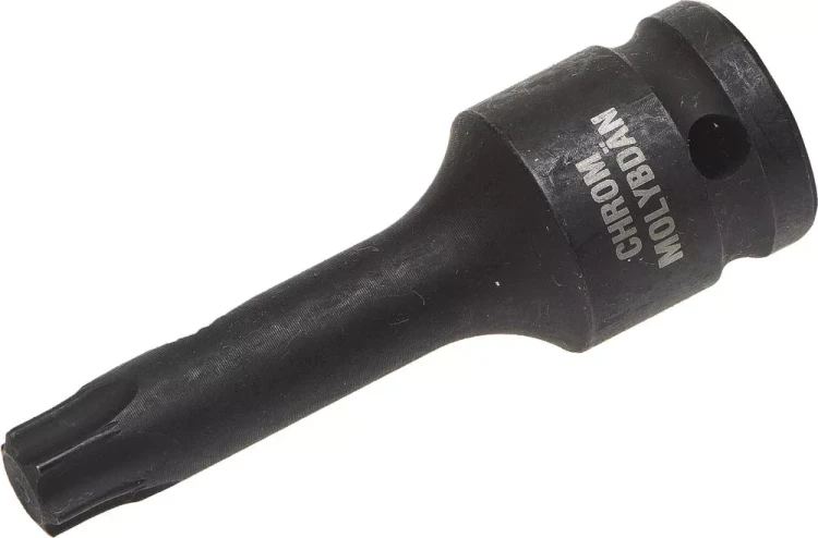 Торцовая головка KRAFTOOL "INDUSTRIE QUALITAT" ударная (1/2"), TORX, Cr-Mo, фосфатированная, T55 27952-55_z01 купить в Екатеринбурге
