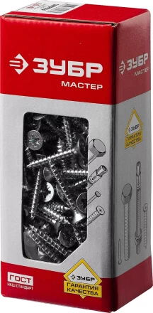 Саморезы по дереву, белый цинк, 6.0x40мм, 180шт, ЗУБР Мастер 4-300371-60-040 4-300371-60-040 купить в Екатеринбурге