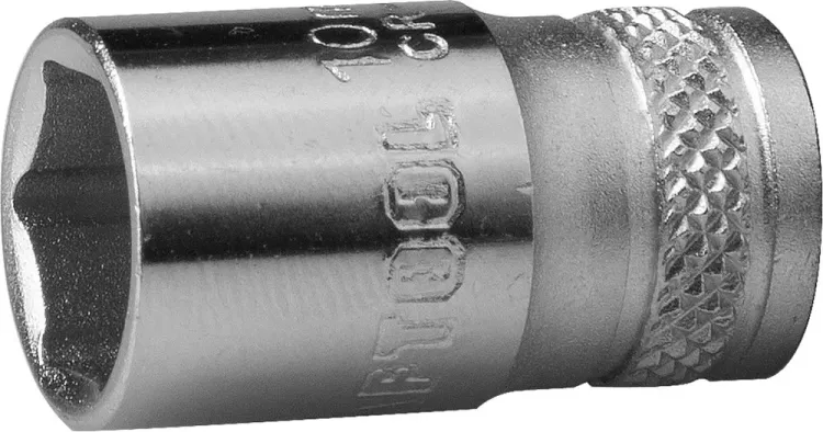 Торцовая головка KRAFTOOL "INDUSTRIE QUALITAT", Cr-V, FLANK, хромосатинированная, 1/4", 10 мм 27815-10_z01 купить в Екатеринбурге