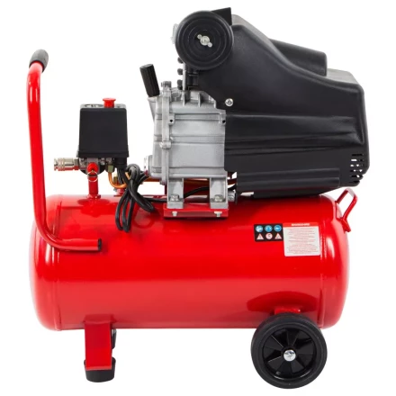 Компрессор воздушный MTX 58003, DC1500L/24, 1,5 кВт, 24 л, 210 л/мин купить в Екатеринбурге