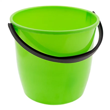 Ведро пластмассовое круглое 13 л, с крышкой, Light Elfe 92940 купить в Екатеринбурге