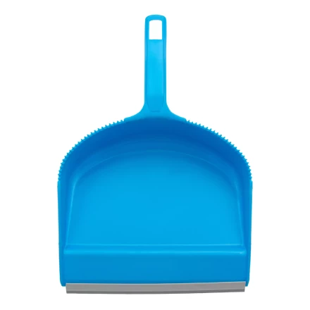 Набор: совок с кромкой 330 x 225 мм и щетка-сметка 285 мм, голубой, Home Palisad 933105 купить в Екатеринбурге