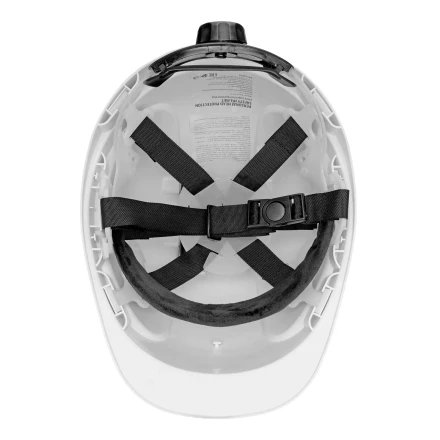 Каска защитная ударопрочная Denzel 89204, ABS/PC, плавная регулировка, модель «Форвард» (К-05),белая купить в Екатеринбурге