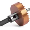 HSS-TiN коронка MESSER 42мм с центр. сверлом и толкающей пружиной для  лист. материала  до 2 мм ц/х купить в Екатеринбурге