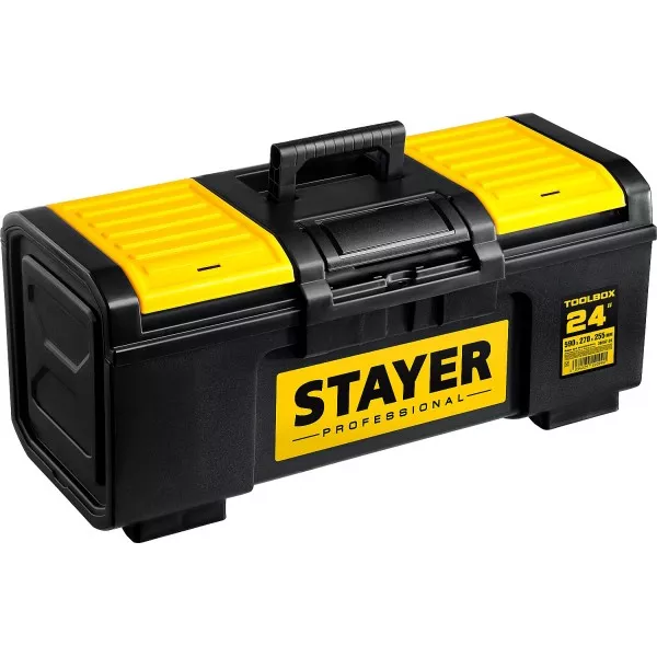Ящик для инструмента "TOOLBOX-24" пластиковый, STAYER Professional 38167-24 купить в Екатеринбурге