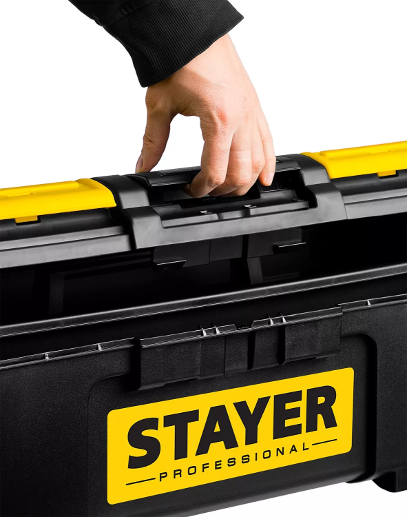 Ящик для инструмента "TOOLBOX-24" пластиковый, STAYER Professional 38167-24 купить в Екатеринбурге