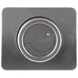 Диммер СВЕТОЗАР &quot;ГАММА&quot; без вставки и рамки, цвет светло-серый металлик, 60-800Вт SV-54142-SM