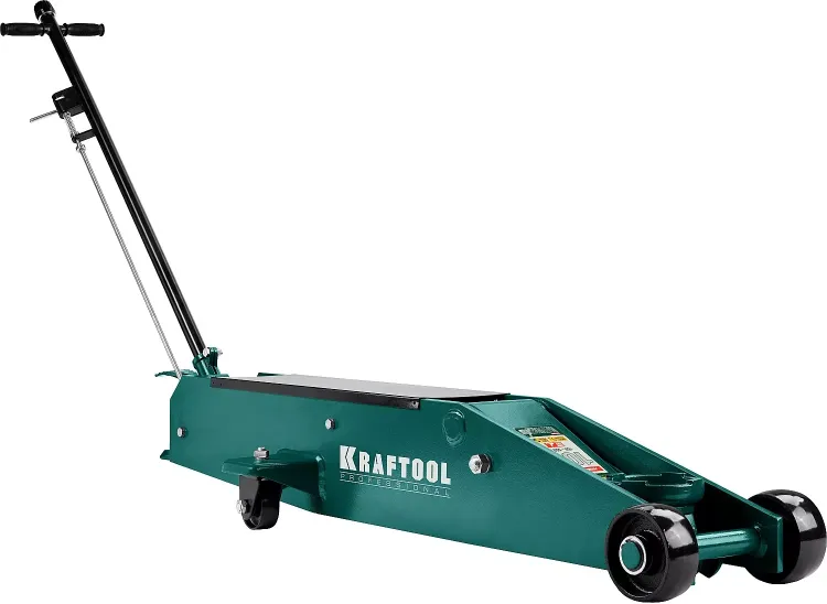 Домкрат гидравлический подкатной "High-Lift", удлиненный, 10т, 160-560мм, KRAFTOOL 43455-10 43455-10 купить в Екатеринбурге