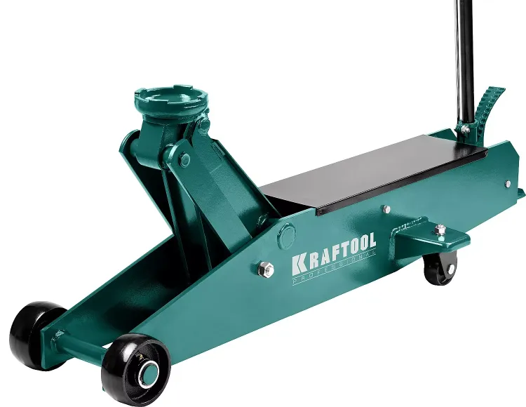 Домкрат гидравлический подкатной "High-Lift", удлиненный, 10т, 160-560мм, KRAFTOOL 43455-10 43455-10 купить в Екатеринбурге