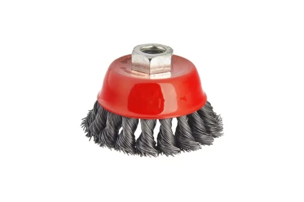 Кордщетка HAMMER чаша 65мм для УШМ витая сталь (207-104) купить в Екатеринбурге