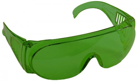 Очки STAYER &quot;STANDARD&quot; защитные, поликарбонатная монолинза с боковой вентиляцией, зеленые 11044 купить в Екатеринбурге