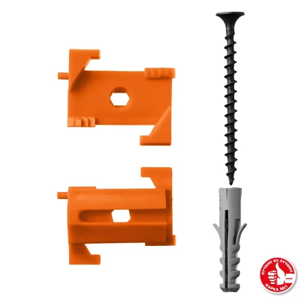 ЗУБР ВИНТ-Н25, 25 шт, набор: СКШМ в комплекте с дюбелем и саморезом (30955-Н25) купить в Екатеринбурге