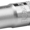 Торцовая головка KRAFTOOL "INDUSTRIE QUALITAT", Cr-V, FLANK, хромосатинированная, 1/4", 6 мм 27815-06_z01 купить в Екатеринбурге
