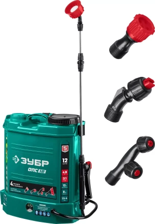 ЗУБР 12 л, аккумуляторный опрыскиватель (ОПС-12) купить в Екатеринбурге