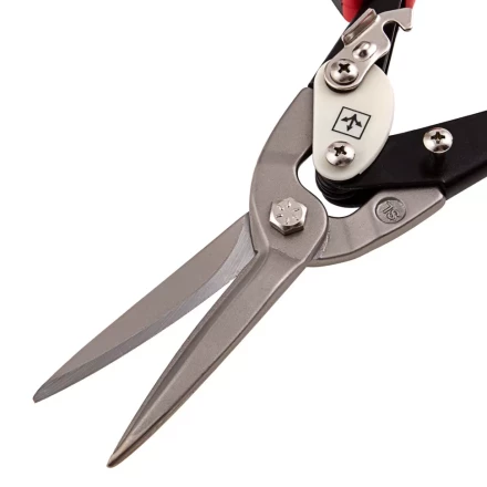 Ножницы по металлу Matrix 78328, удлиненные, 290 мм, прямой рез, CrMo, двухкомпонентные обрезиненные рукоятки, PRO купить в Екатеринбурге