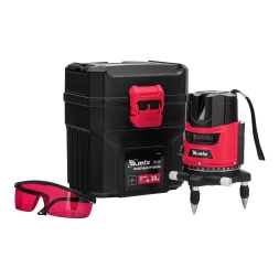 Лазерный уровень MTX CRX-30R, 30 м, красный луч, батарейки, резьба 5/8&quot; 35030