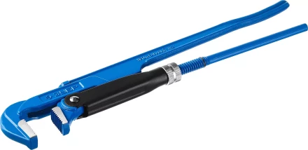 Ключ трубный рычажный ЗУБР &quot;ПРОФЕССИОНАЛ&quot;, прямые губки, цельнокованый, Сr-V, № 2,  1,5&quot; 27335-2_z01 купить в Екатеринбурге