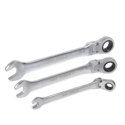 Ключ гаечный комбинированный трещоточный с шарниром 17 мм серия KBT-PROFESSIONAL (79198)