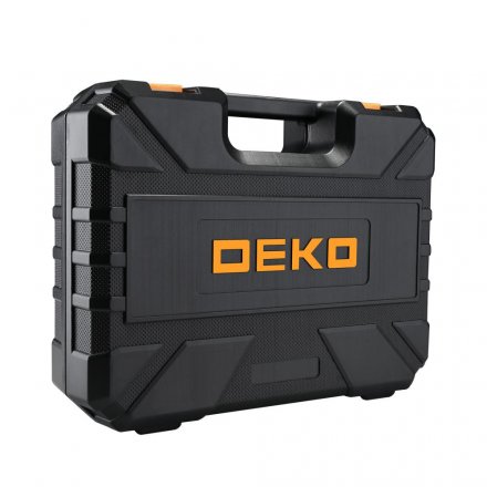 Дрель аккумуляторная DKCD12FU-Li DEKO + набор 104 инструмента для дома, 063-4117 купить в Екатеринбурге