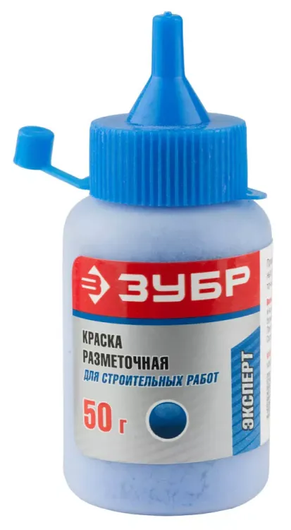 Краска ЗУБР разметочная для строительных работ, синяя, 50г 4-06405-1_z01 купить в Екатеринбурге