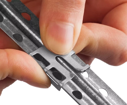 ЗУБР КРЕММЕР-50, 50 шт, крепление для установки маячковых профилей (30950-50) купить в Екатеринбурге