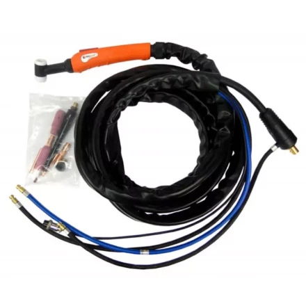 Горелка UnoTIG 18 8м разъем 35мм2 с кнопкой ж/охл. VARTEG FoxWeld купить в Екатеринбурге