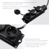ЗУБР КГ-325-Ш3, КГ, 3 x 2.5 мм2, IP44, 10 м, 3 гн., 4000 Вт, силовой удлинитель, Профессионал (55024-10) купить в Екатеринбурге