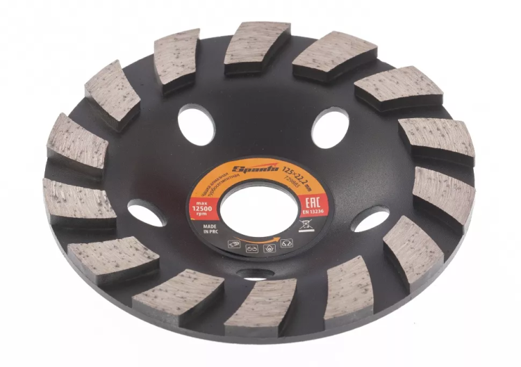 Чашка алмазная зачистная 125 мм Turbo SPARTA 729955 купить в Екатеринбурге