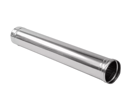 Труба отвода отраб. газов  из нерж.стали 1 м(диаметр 150 мм) для теплогенераторов BALLU EC, EC/S, PHOEN, PHOEN/S, JUMBO, FARM, SP, CONFORT купить в Екатеринбурге