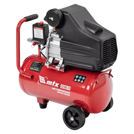 Компрессор воздушный MTX DC1500L/24, 1,5 кВт, 24 л, 210 л/мин 58017 купить в Екатеринбурге