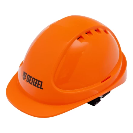 Каска защитная ударопрочная Denzel 89206, ABS/PC, плавная регулировка, модель «Форвард» (К-05),оранж. купить в Екатеринбурге