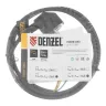 Шнур сетевой Denzel Energy Series, ПВС, 1,5 м, 3 x 1 мм, с неразборной вилкой, черный, 3 м, 37663 купить в Екатеринбурге