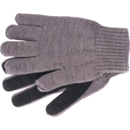 Перчатка двойная полушерстяная спилковый наладонник 150 г Сибртех артикул 68630 купить в Екатеринбурге