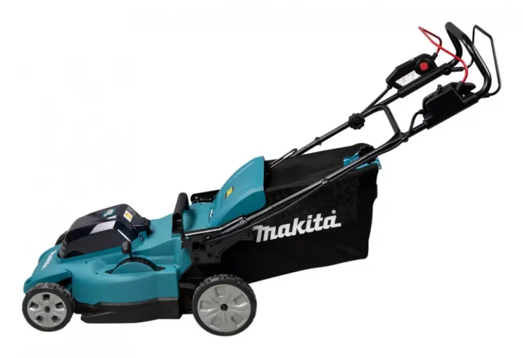Аккумуляторная газонокосилка 48см, самоходная, 2х18V Makita DLM481Z (2х 5Ач, ЗУ) купить в Екатеринбурге