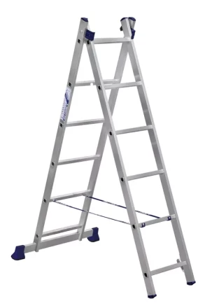 Лестница 2-х секционная алюминиевая 2*6 1013292 купить в Екатеринбурге