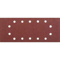 Лист шлифовальный универсальный STAYER "MASTER" на зажимах, 14 отверстий по периметру, для ПШМ, Р40, 115х280мм, 5шт 35469-040