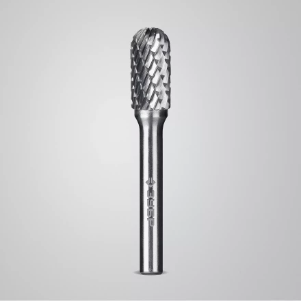 Зубр Твердосплавная борфреза C - цилиндр со сферическим концом, 10 х 20 мм (28802-10-20) купить в Екатеринбурге