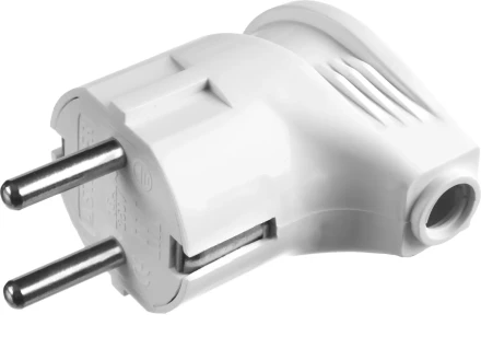 Вилка MAXElectro электрическая, 16А/220В, угловая, с заземлением, белая, STAYER 55161-W купить в Екатеринбурге