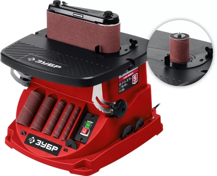 ЗУБР d 13, 19, 26, 38, 51 x 115, 650 Вт, осцилляционный шпиндельный шлифовальный станок (СШО-650Л) купить в Екатеринбурге