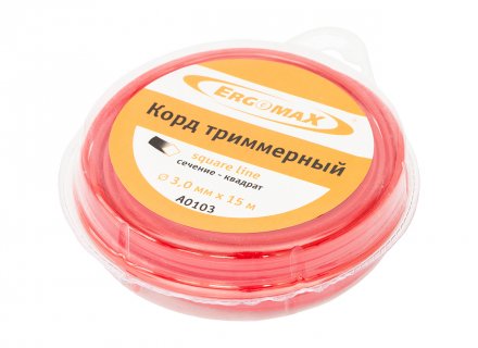 Корд триммерный Square line А0103 Ergomax купить в Екатеринбурге