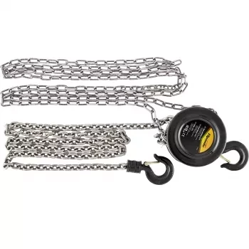 Таль цепная 500 кг h подъема 2,5 м расстояние между крюками 240 мм SPARTA 519105 купить в Екатеринбурге