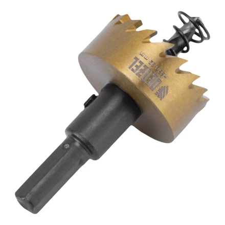 Коронка по металлу HSS, 32 мм, нитридтитановое покрытие Denzel 724109 купить в Екатеринбурге