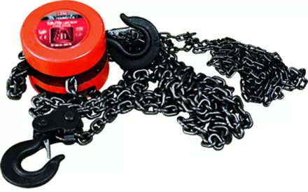 Таль цепная 5 т h  подъема 3 м расстояние между крюками 600 мм  MATRIX 519425 купить в Екатеринбурге