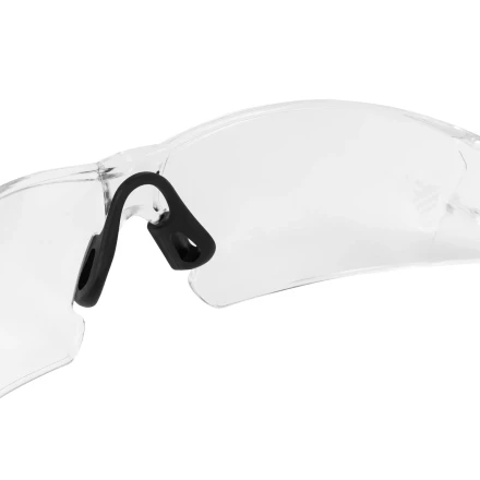 Очки защитные открытые Denzel 89191, поликарбонатные, прозрачная линза, 2х комп.дужки купить в Екатеринбурге