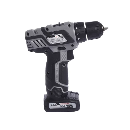 Аккумуляторная дрель-шуруповерт ИНТЕРСКОЛ ДА-18ЭР Li-ion (2 х 2Ач) купить в Екатеринбурге