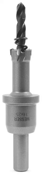 ТСТ коронка MESSER 14X25 с центрирующим сверлом и толкающей пружиной20-25-014 купить в Екатеринбурге