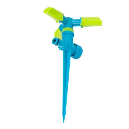 Разбрызгиватель вращающийся Palisad 65812, 3 лопасти, на пике, ABS-пластик, LUXE купить в Екатеринбурге