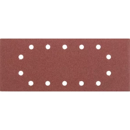 Лист шлифовальный универсальный STAYER &quot;MASTER&quot; на зажимах, 14 отверстий по периметру, для ПШМ, Р80, 115х280мм, 5шт 35469-080 купить в Екатеринбурге
