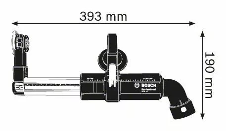 Насадка для пылеудаления Bosch GDE 16 Cyl (1.600.A00.1FJ) купить в Екатеринбурге